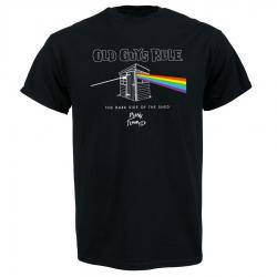 Old Guys Rule Dark Side of the Shed T-Shirt Black