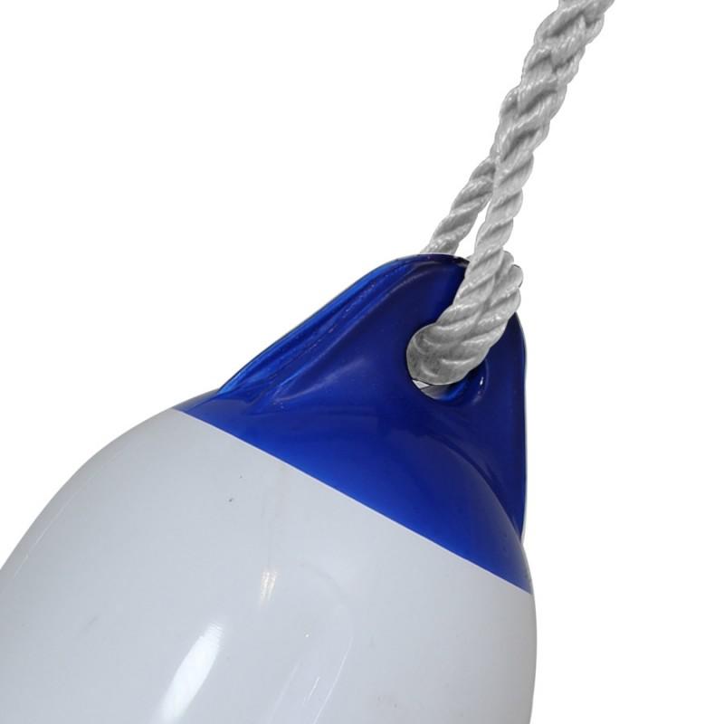 Majoni Star Fender - Blue and White with Spliced White Lanyard