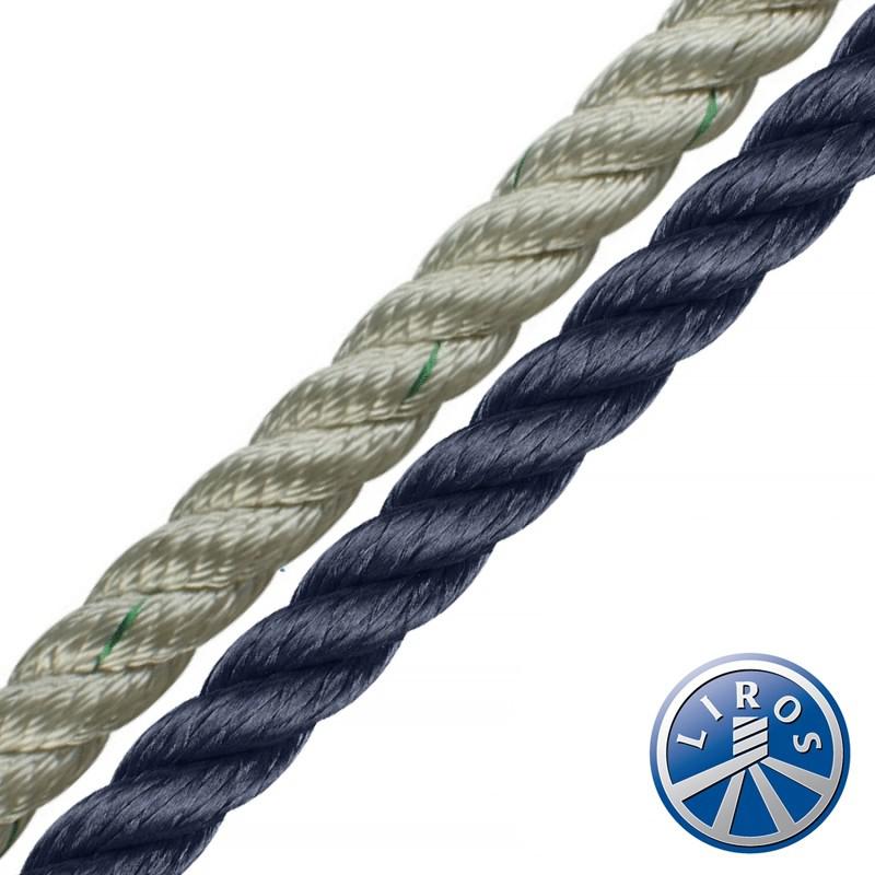 Boat rope octoplait nylon mooring or anchor rope size 14 mm length 18 metres new 