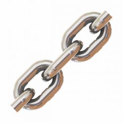 8mm DIN766 G3 Stainless Steel Calibrated Anchor Chain 316L
