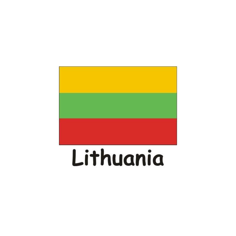 Sewn Ensign - Lithuania