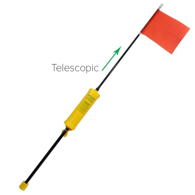 Jimmy Green 3 piece Telescopic Offshore Danbuoy Jimmy Green 3 piece Telescopic Offshore Danbuoy