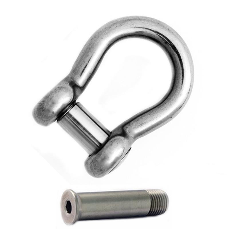 Stainless Bow shackles  5mm To 12mm