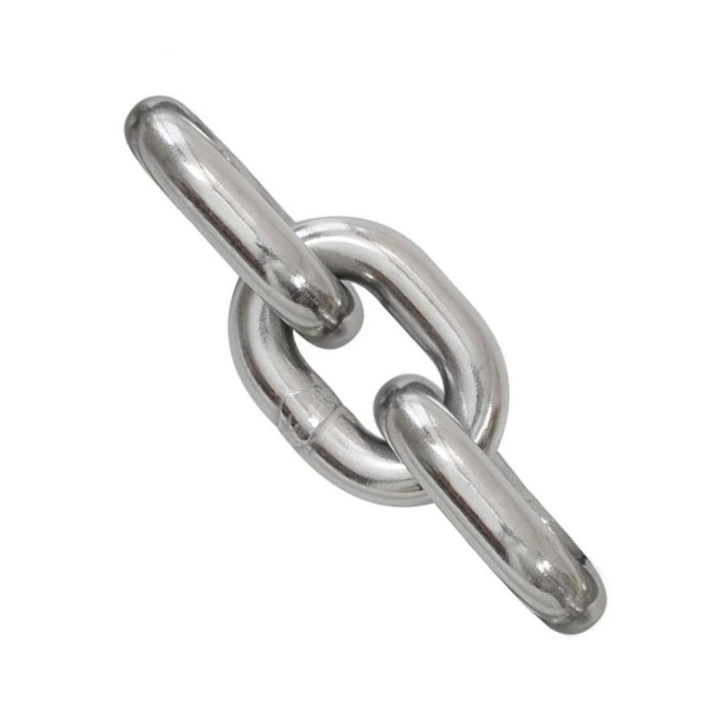 3 Links of Stainless Steel Chain