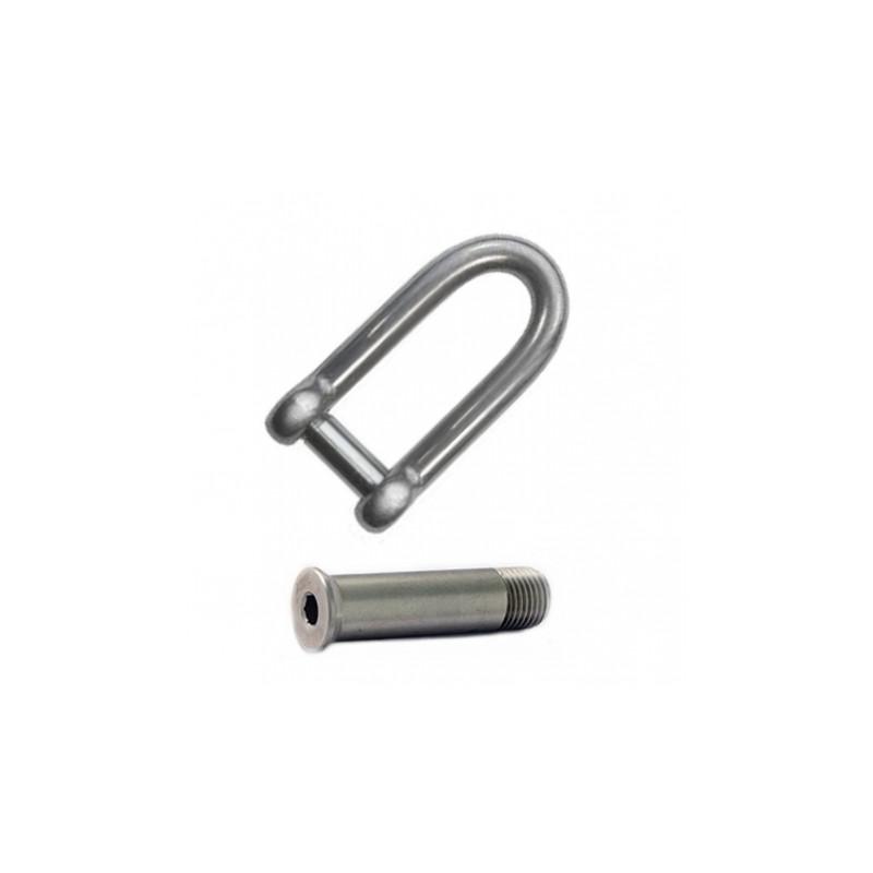 Petersen Long D Shackle with Socket Pin