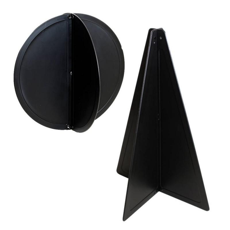 Black Plastic Anchor Ball And Cone Set Boat Sailing RS10 