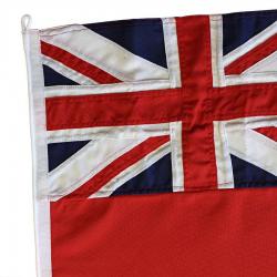 Printed red ensign 1.0 Yard 91cm x 45cm  made on knitted polyester flag cloth 