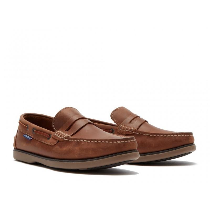 Shanklin Leather Loafers Tan