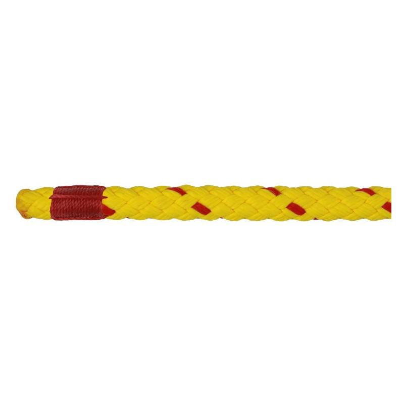 LIROS 8plait Yellow Floating Rope Splicing - Whipping
