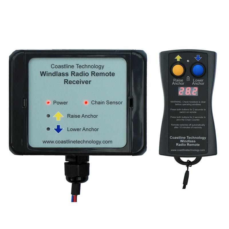 Coastline Windlass Radio Remote System with Chain Counter