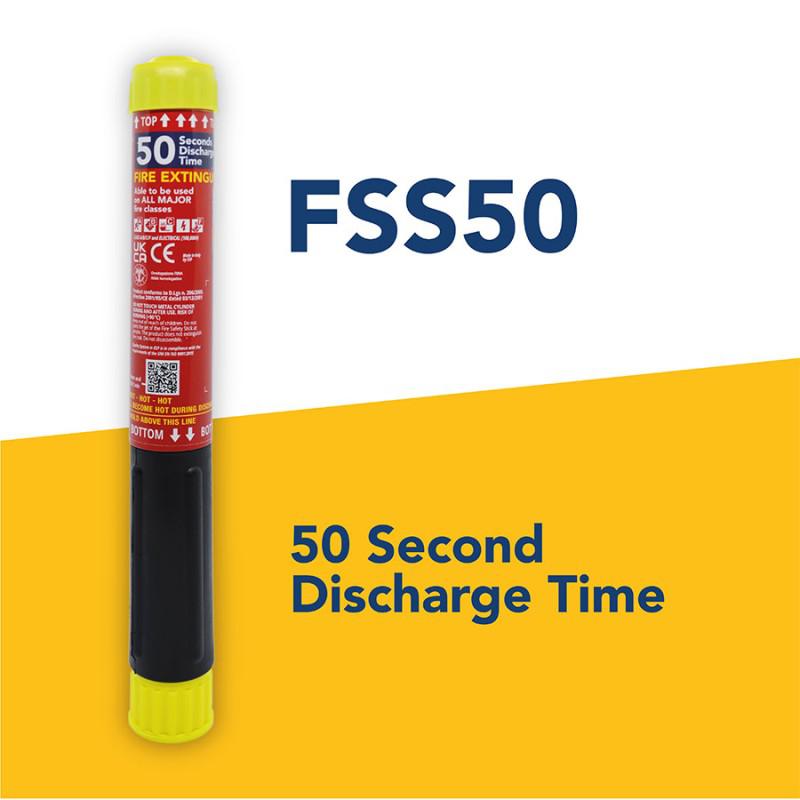 Fire Safety Stick - 50 seconds discharge