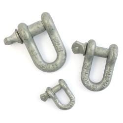 Proboat Load Rated Galvanised D Shackle