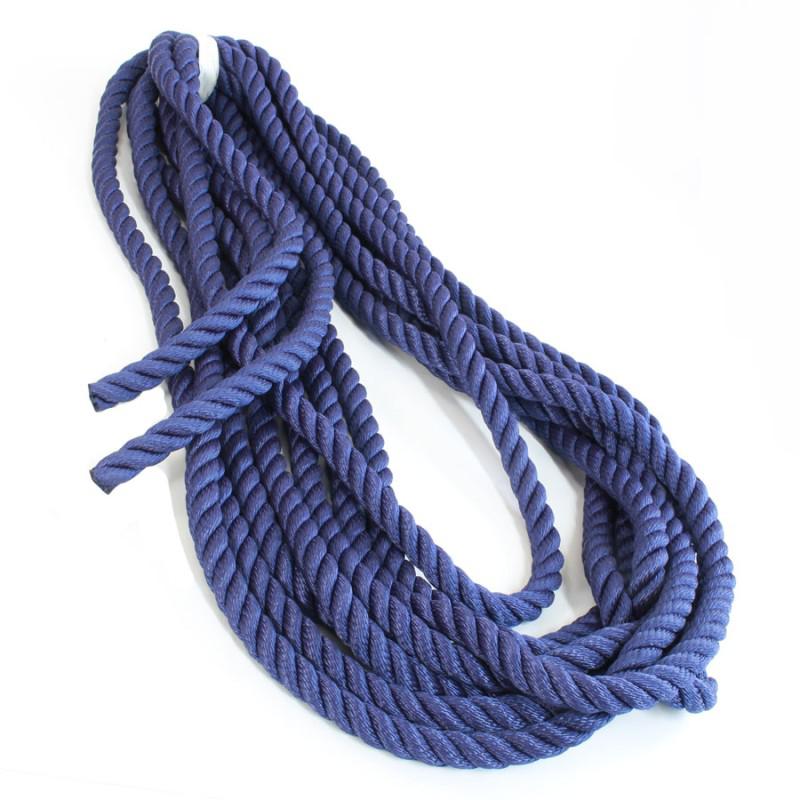 Clearance LIROS 3 Strand Nylon - Navy Cut Length