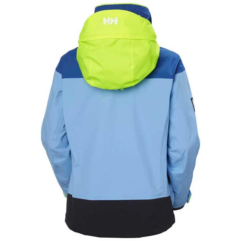 Helly Hansen Women's Pier 3.0 Jacket - back with hood out