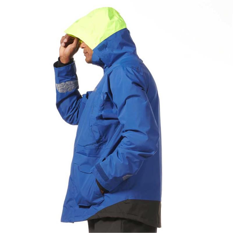 Musto Men's BR1 Channel Jacket - Side view with hood up
