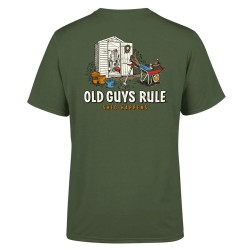 Old Guys Rule Shed Happens T-Shirt