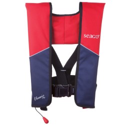 Seago Classic 190N Lifejacket Automatic - Red/Blue