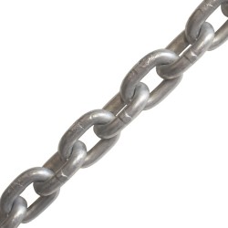 14mm DIN766 14x42 MF Grade 40 Calibrated Anchor Chain - EN ISO 461 Salt Spray Tested Hot Dip Galvanising