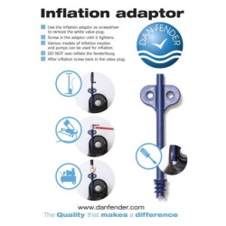 Dan Fender Inflation Adaptor and Spare Valve Set