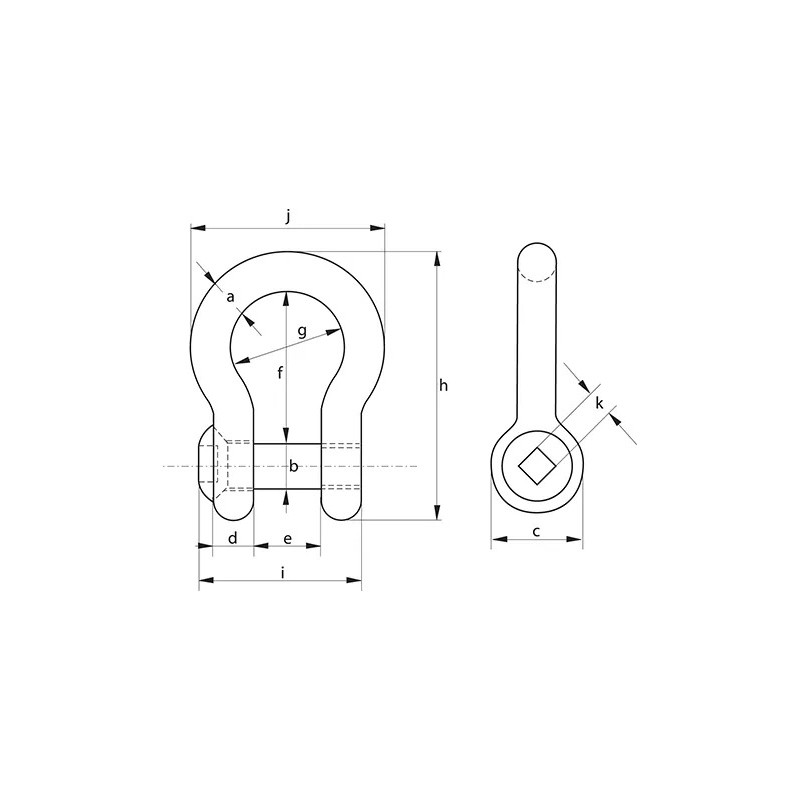 GP Flush Head Dimensions