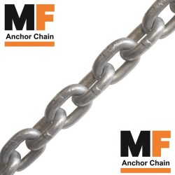 14mm DIN766 14x42 MF Grade 40 Calibrated Anchor Chain - EN ISO 461 Salt Spray Tested Galvanising