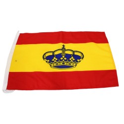 Clearance - Spain with Crest Courtesy Flag - with mark