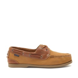 Chatham Men's Galley Leather Deck Shoes - Tan