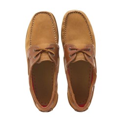 Chatham Men's Galley Leather Deck Shoes - Tan