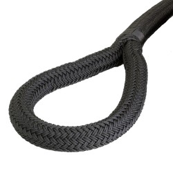 LIROS 36mm Super Yacht Dockline Polyester Mooring Warps - BLACK