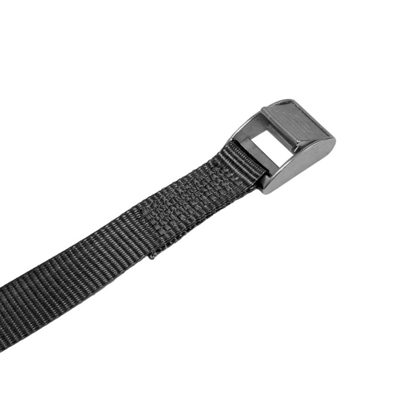 Osculati Cam Buckle with Sewn Black 25mm Polyester Webbing