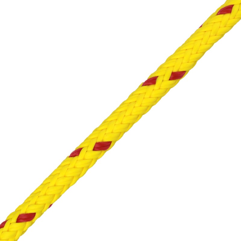 Clearance LIROS Hollow Braid Floating Polypropylene Safety Rope Clearance LIROS Hollow Braid Floating Polypropylene Safety Rope