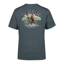 Old Guys Rule Dogs Best Friend T-Shirt  - Heather