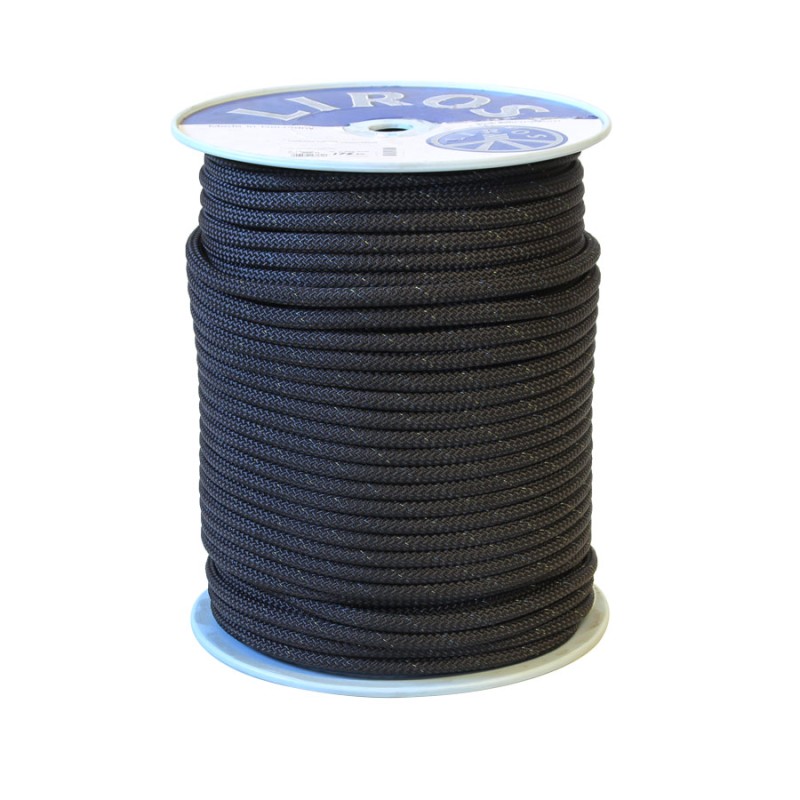 100 metre Reel - LIROS Herkules - Black