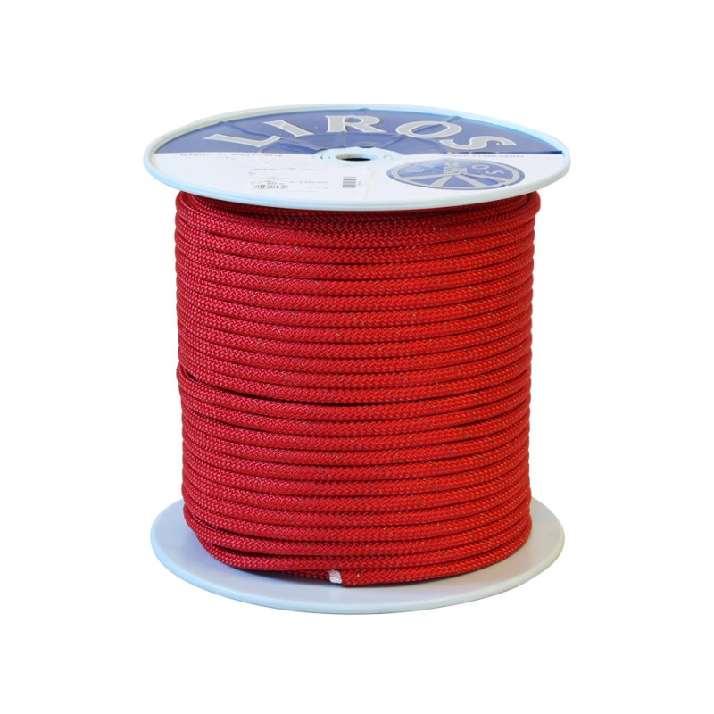 100 metre Reel - LIROS Herkules - Red