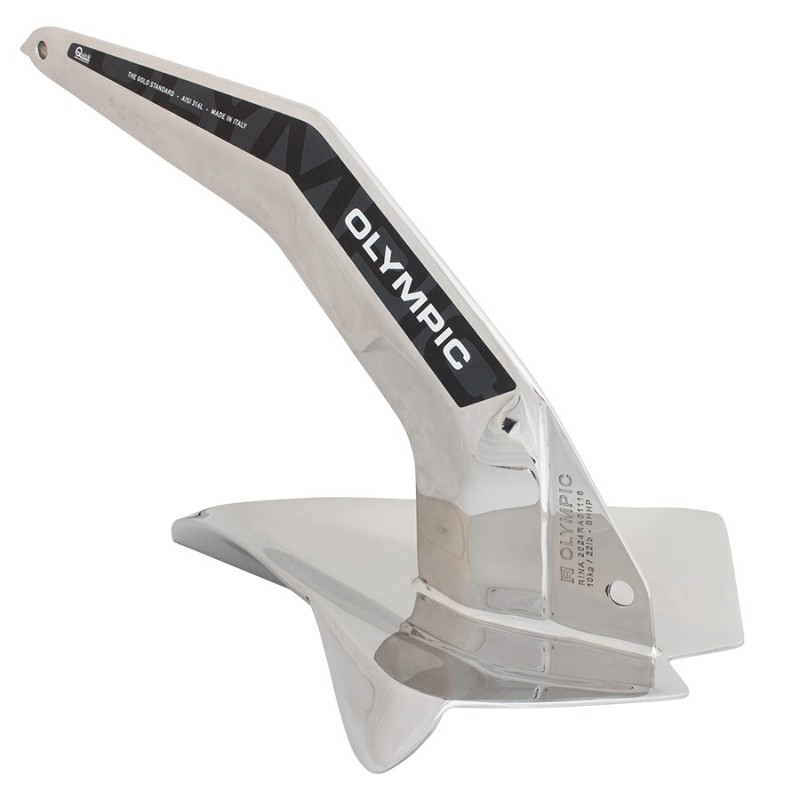 Quick Olympic Anchor - Bright Polished - oblique elevation