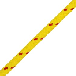 LIROS 6mm 8 Plait Polypropylene Floating Safety Rope