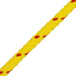 LIROS 8mm 8 Plait Polypropylene Floating Safety Rope
