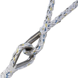 LIROS 18mm Octoplait Nylon V Part of Y Shape Bridle