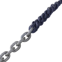 LIROS 24mm 3 Strand Polyester Spliced to 12mm Chain