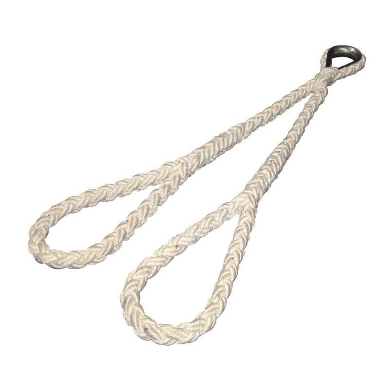 Spliced Set Length Octoplait Nylon Bridles