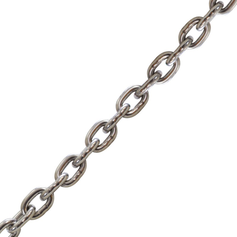 8mm DIN766 G4 Stainless Steel Calibrated Anchor Chain - 60, 80, 100 metres