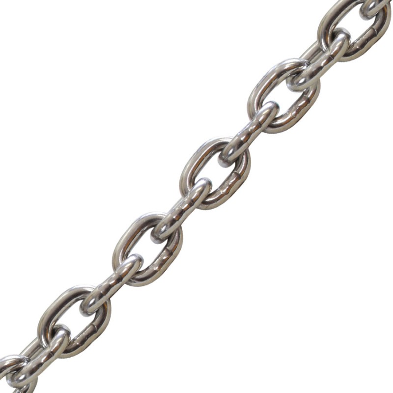 10mm DIN766 G4 Stainless Steel Calibrated Anchor Chain - 60, 80, 100 metres