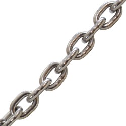 12mm x 36mm Pitch G4 Stainless Steel Calibrated Anchor Chain - 60, 80 100 metres