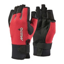 Musto Essential Short Finger Sailing Glove - RED