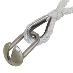 12mm Chain Snubber with 24mm LIROS Octoplait V Bridle