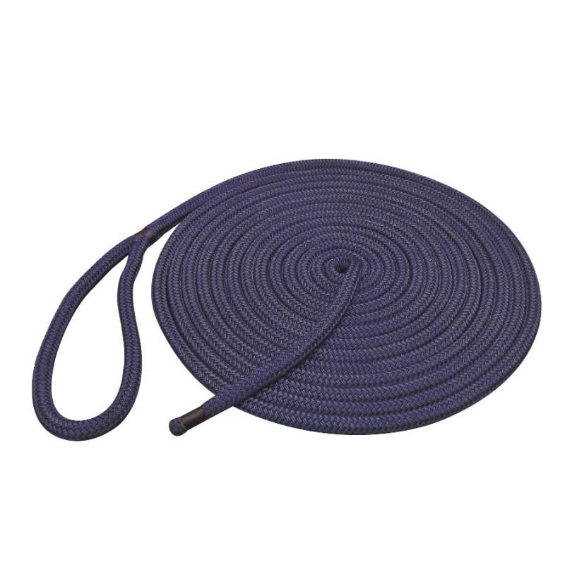 Ready Spliced 12mm LIROS Braided Dockline Polyester Mooring Warps Ready Spliced 12mm LIROS Braided Dockline Polyester Mooring Warps