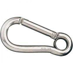  stainless steel carabiner with eye