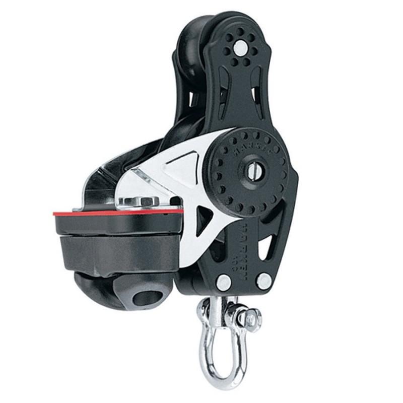 Harken 75mm Carbo Fiddle AirBlocks - swivel-becket-cam