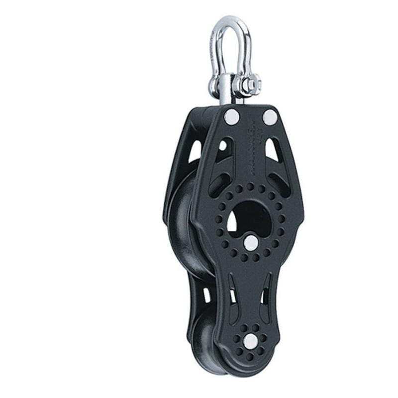 Harken 75mm Carbo Fiddle AirBlocks - swivel-becket-cam