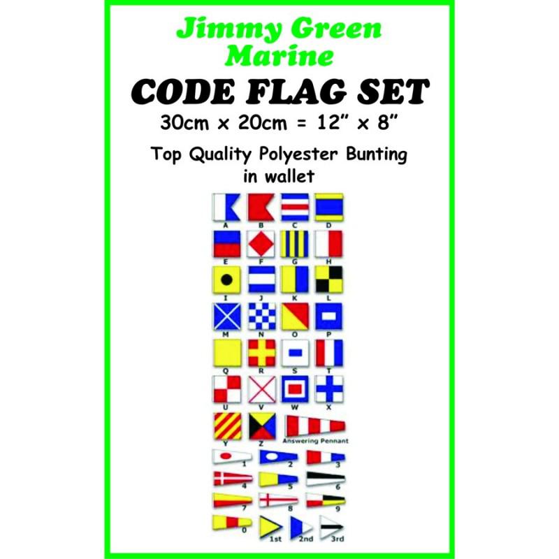 Code Flag Set 12 x 8